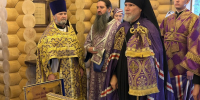 Епископ Владимир совершил Божественную литургию в храме сщмч. Киприана и мц. Иустины в пос. Алтамаш - Кемеровская и Новокузнецкая епархия