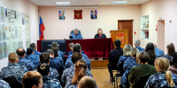 Сотрудники ГАИ провели профилактическую беседу с сотрудниками СИЗО-3 УФСИН России по Тверской области о безопасности на дорогах - УФСИН