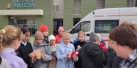 Библиобус Центральной библиотеки нашего округа продолжает радовать юных жителей родного края. - Администрация Белгородского района