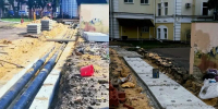 В Орле на улице Горького завершился ремонт теплотрассы - OrelGrad.Ru