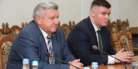 Леонид Пасечник встретился с заместителем Председателя Российского военно-исторического общества Николаем Овсиенко - Жизнь Луганска