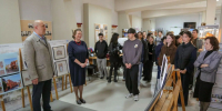 В музее СКГМИ открылась выставка работ обучающихся Академии «Архитектуры и Дизайна» - СКГМИ (ГТУ)