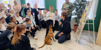 «Секреты дрессировки»: в Никольской библиотеке прошла уникальная встреча с кинологами. - Межпоселенческая ЦБС