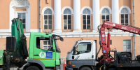 В Петербурге проверили технику для уборки парковок к зиме - Петербургский дневник