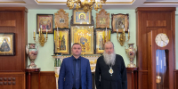Митрополит Филарет провел встречу с федеральным инспектором И.Ю.Рябковым - Уфимская Епархия