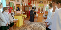 Миссионерская встреча с учащимися средней школы с. Вороний Куст - Мелекесская епархия