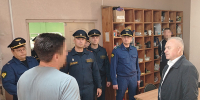 Заместитель прокурора области Сергей Голованчиков и Уполномоченный по правам человека в Брянской области Вячеслав Тулупов проверил состояние законности в УФИЦ № 2 Брянской воспитательной колонии - УФСИН