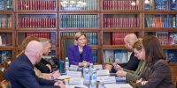 Ольга Любимова и Вячеслав Федорищев обсудили развитие культуры в Самарской области - НеСлухи.РФ