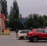 Столб с дорожным знаком решил прилечь на пути к воронежской школе - Bloknot-Voronezh.Ru