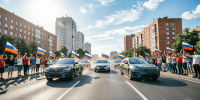 машины автопробег - РИА 7 Новостей