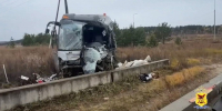 Семь человек пострадали при столкновении автобуса с большегрузом в Забайкалье - ChitaMedia