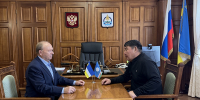 Председатель Народного Хурала Владимир Павлов встретился с Председателем Заксобрания (Ил Тумэн) Республики Саха (Якутия) Алексеем Еремеевым - Народный Хурал