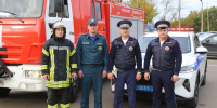 В Красноярске прошла межведомственная профилактическая акция «Синий маячок» - МЧС России