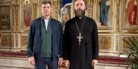Депутат Законодательного собрания Ленинградской области посетил Никольский храм в Озерках - Выборгская Епархия