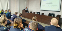 ФОТО к новости: Профессор НГПУ рассказал сотрудникам МВД, как противодействовать деструктивной геополитической информации - НГПУ