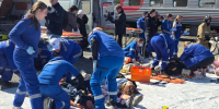 Авария на железной дороге и 106 пострадавших стали темой тренировки врачей на Сахалине - CitySakh.Ru