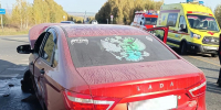 В Сергиевском районе произошло дорожно-транспортное происшествие - Центр по делам гражданской обороны, пожарной безопасности и чрезвычайным ситуациям