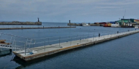 В Корсакове завершили первый этап строительства яхтенной марины - SakhalinMedia.Ru