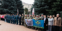В Клину сотрудники МЧС приняли участие в передаче высокотехнологичного оборудования бойцам специальной военной операции - ГУ МЧС МО