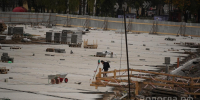 Более 10 тыс. кв. метров плитки уложено на пл. Революции в Вологде - Вологда.РФ