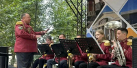 В Калуге состоялся третий фестиваль оркестров "Во славу Отечества!" - МЧС