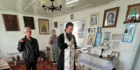 Варгашинский священник совершил Таинство Крещения в дальнем селе - Епархия