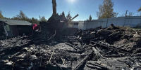 В СНТ «Ленок-3» под Великими Луками сгорел жилой дом - Псковская правда