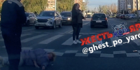 В Ярославле сбили женщину на пешеходном переходе_324055 - YarCube.Ru