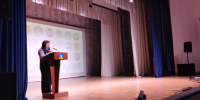 Встреча преподавателей факультета ветеринарной медицины и биотехнологии со школьниками Николаевского района - УлГАУ