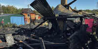 Жилой дом сгорел в великолукском СНТ «Ленок-3» - Pln-Pskov.Ru