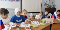 Патриотические мероприятия ко Дню воссоединения прошли в школе села Каменный Брод - Иссинский район