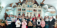 Приход храма Святой Троицы в посёлке Тура отметил 20-летний юбилей - Епархия