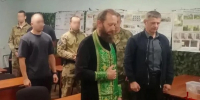 Сотрудники СОБР «Дружина» Росгвардии провели встречу с представителем Вологодской епархии - Росгвардия