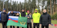 Сотрудники Главного управления приняли участие в легкоатлетическом кроссе на лыжной базе "Динамо" в Иркутске - УФССП
