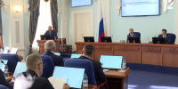 Депутаты Законодательного Собрания Омской области восьмого созыва собрались на первое заседание - 12 канал