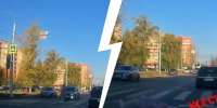 В Ярославле на «зебре» сбили 61-летнюю женщину — видео | Источник: Жесть Ярославль / Max - 76.Ru