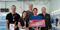 Кировские росгвардейцы стали призерами чемпионата Приволжского округа по плаванию (видео) - Росгвардия