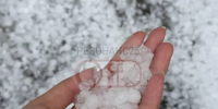 Фото: Скриншот | Град прошёлся по Михайловскому району Приморья - PrimPress.Ru