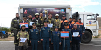Двукратные чемпионы: 2 пожарно-спасательная часть МЧС Тувы вновь покорила «Вертикальный вызов» - МЧС Республики Тыва