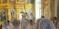 Ученики Первой музыкальной школы Архангельска пели за Литургией в храме иконы Богородицы «Взыскание погибших» - Архангельская епархия