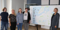 В городском краеведческом музее появилась тактильно-звуковая карта достопримечательностей Северодвинска. - Администрация г. Северодвинска
