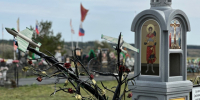 Часовня-мемориал, посвящённый защитникам Отечества. - Новохопёрский район