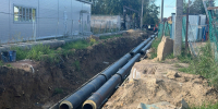 В микрорайоне Аэродром меняют 340 метров теплосетей - Гатчинская служба новостей