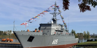 Корабль имени разведчика Северного флота спущен на воду - SeverPost.ru