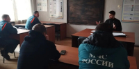 Помощник благочинного Канавинского округа провел духовную беседу с сотрудниками МЧС - Нижегородская епархия