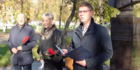 В Иванове почтили память выдающегося советского полководца, маршала Александра Михайловича Василевского. 30 сентября 2026 года у его бюста на улице Маршала Василевского состоялась торжественная церемония возложения цветов - Всероссийская организация ветеранов