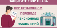Как защитить себя при незаконном переводе пенсионных накоплений? - Чегемский муниципальный район