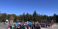 В Бугуруслане прошел патриотический флешмоб - Газета Бугурусланская правда