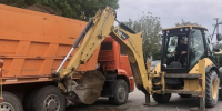 В Новопавловске начались работы по установке видеоэкрана на центральной площади. - Кировский муниципальный округ
