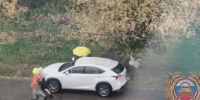 Водителя Lexus RX оштрафовали за езду по тротуару в Самаре - Комсомольская Правда Самара